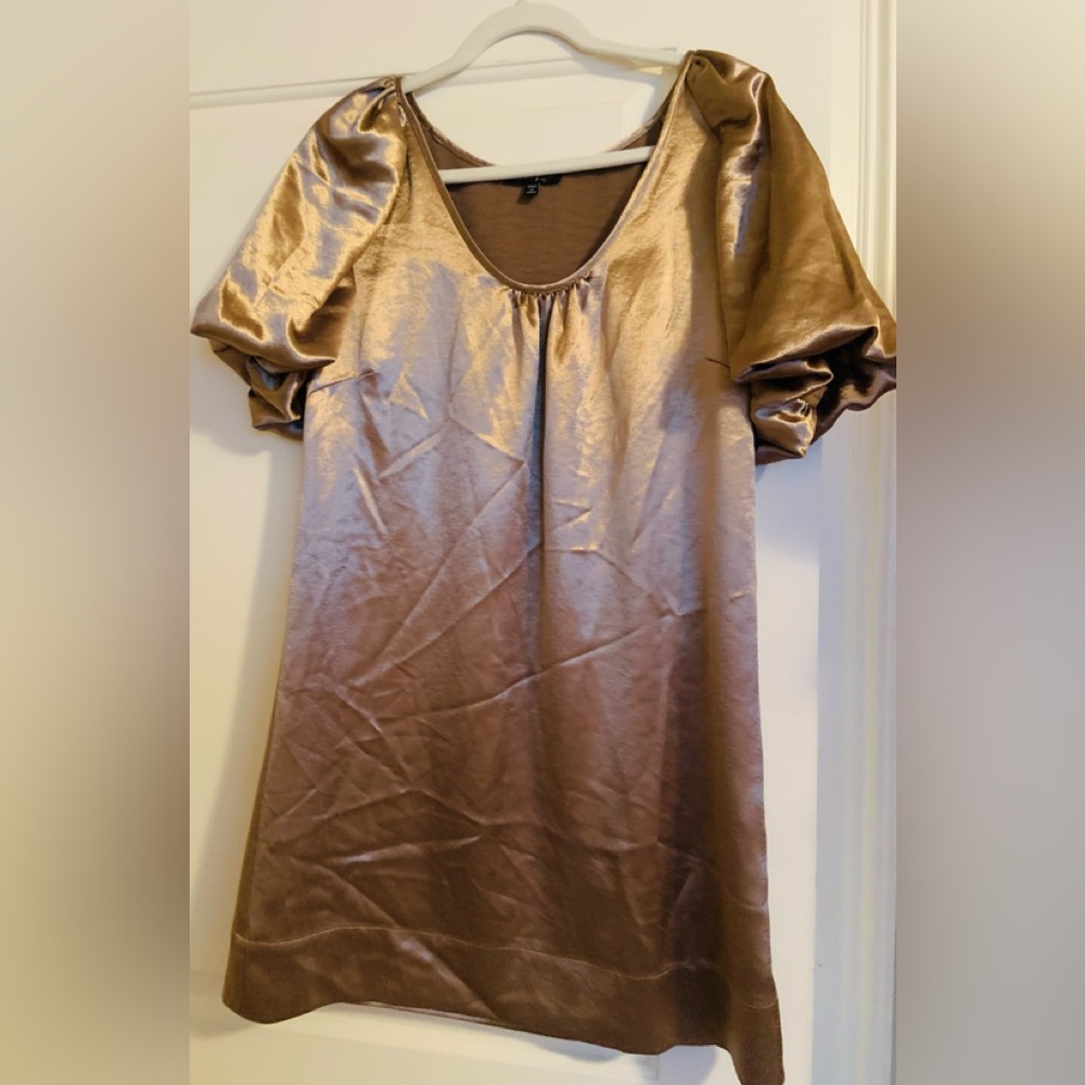 Gold Vintage Chaudry Dress Size Small